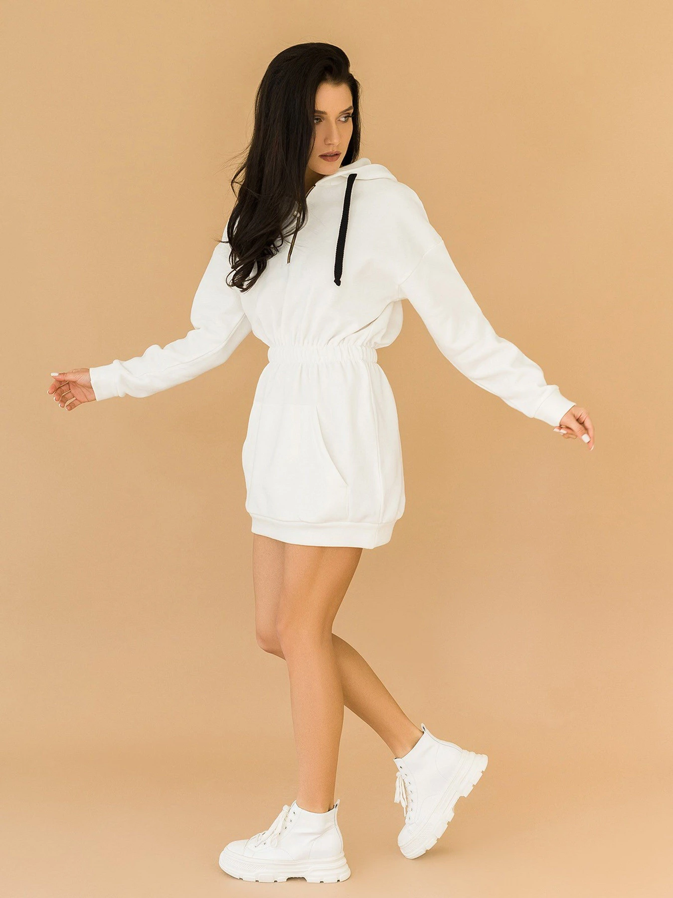 Сукні ISSA Plus модель 12964_milk Фото