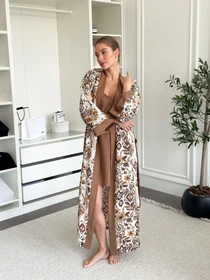 Одежда для дома и сна Cosy Халат + Сорочка модель SetBC2SH01 Фото