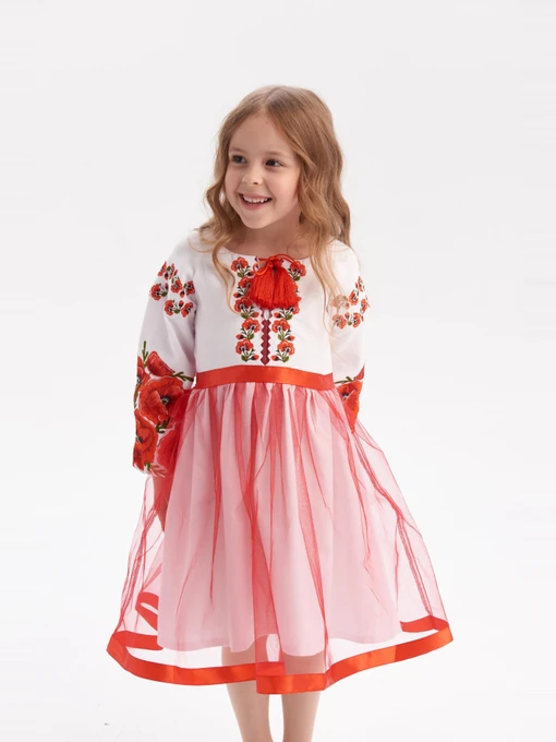 Дитяча Вишита сукня MEREZHKA фото 2