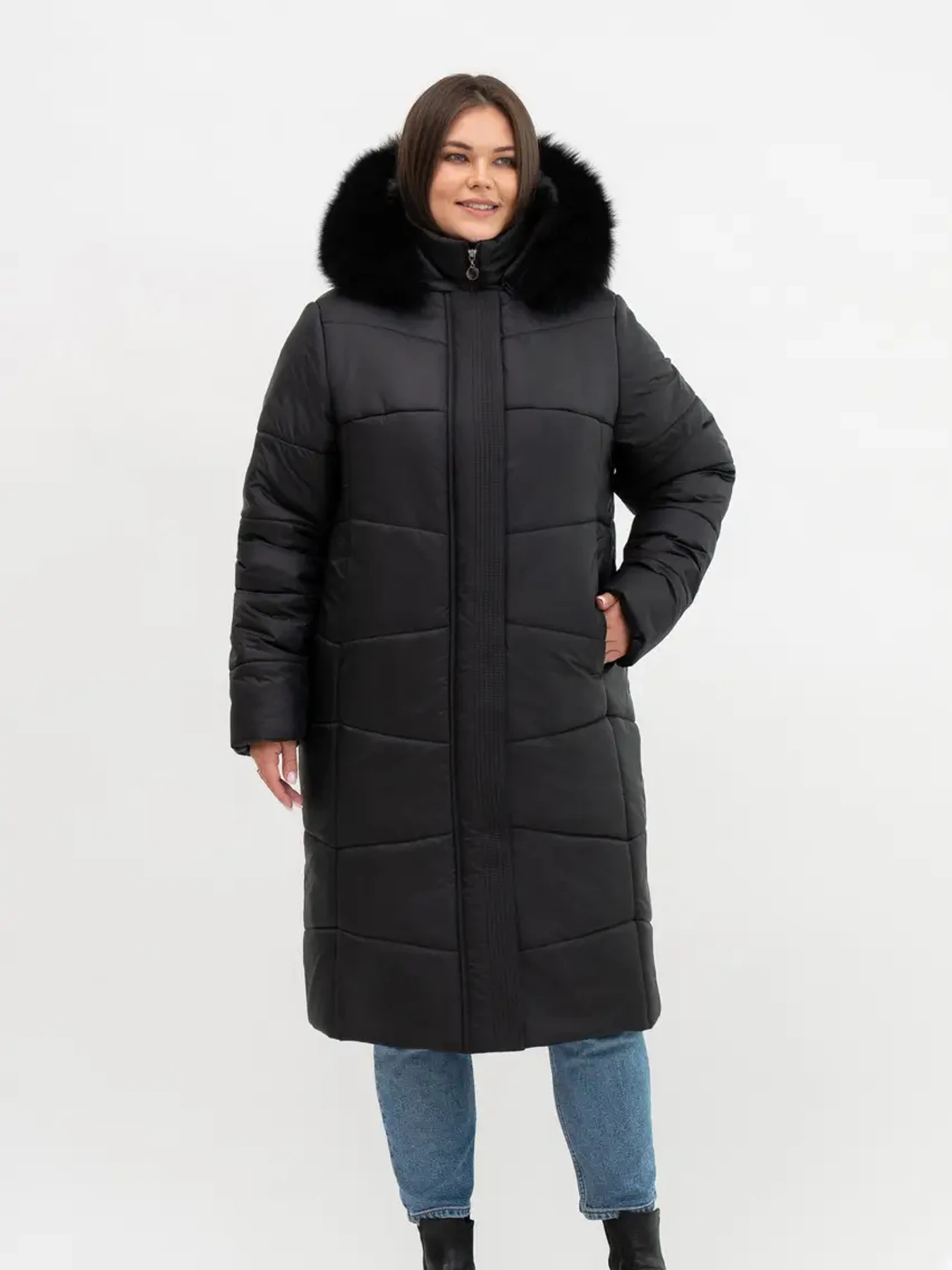 Куртки и дубленки UVENTUM модель LR-10-BLC Фото
