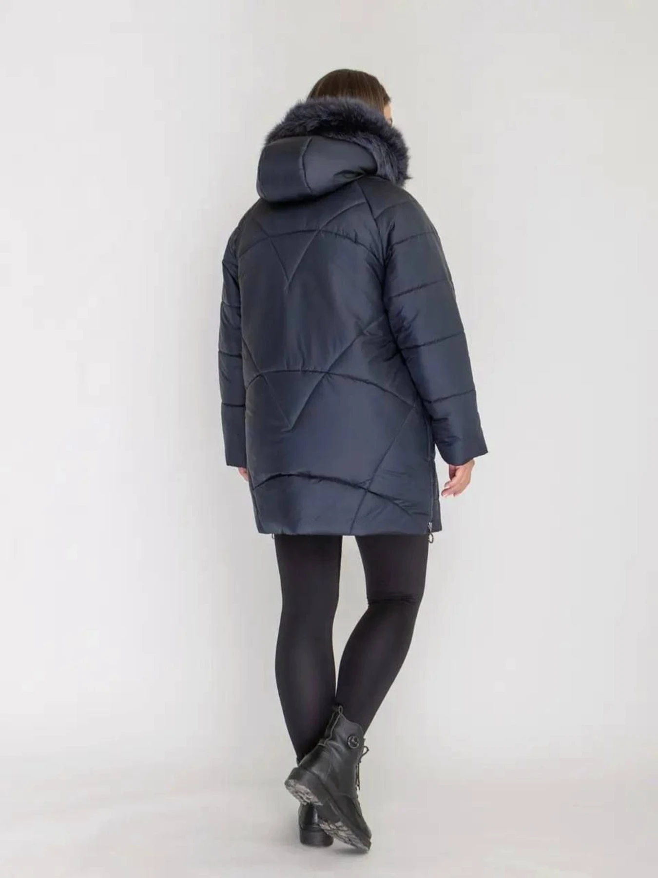 Куртки и дубленки UVENTUM модель LR-174-pes-BLU Фото