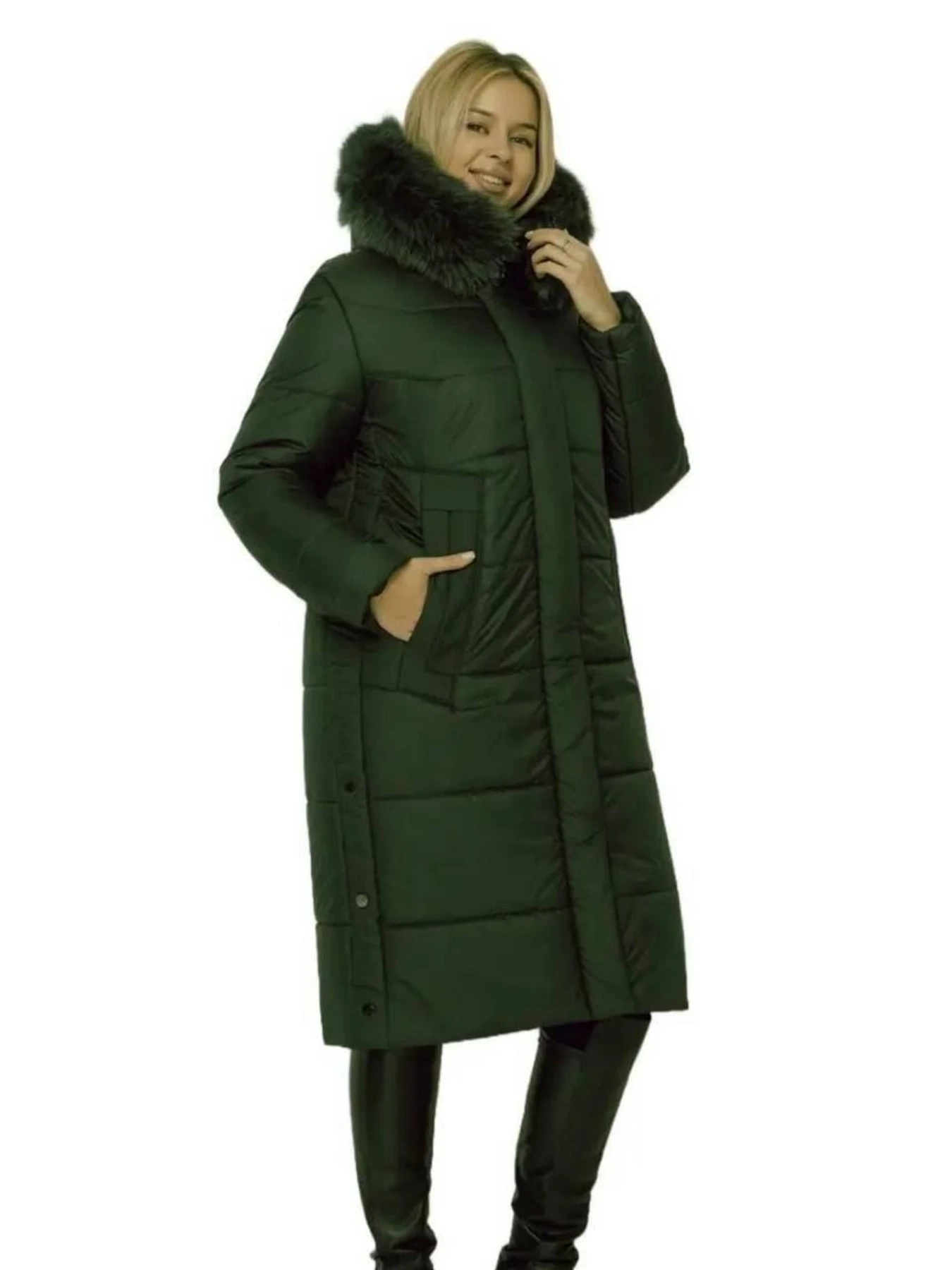Куртки и дубленки UVENTUM модель LR-166-pes-GRN Куртки и дубленки UVENTUM модель LR-166-pes-GRN Фото