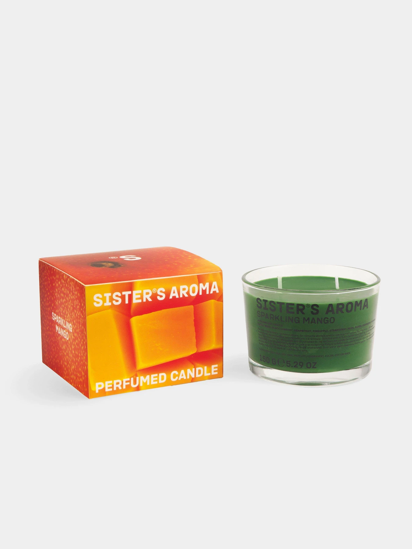 Ароматическая свеча Sparkling Mango Sister’s Aroma модель 4820227785421 Ароматическая свеча Sparkling Mango Sister’s Aroma модель 4820227785421 Фото