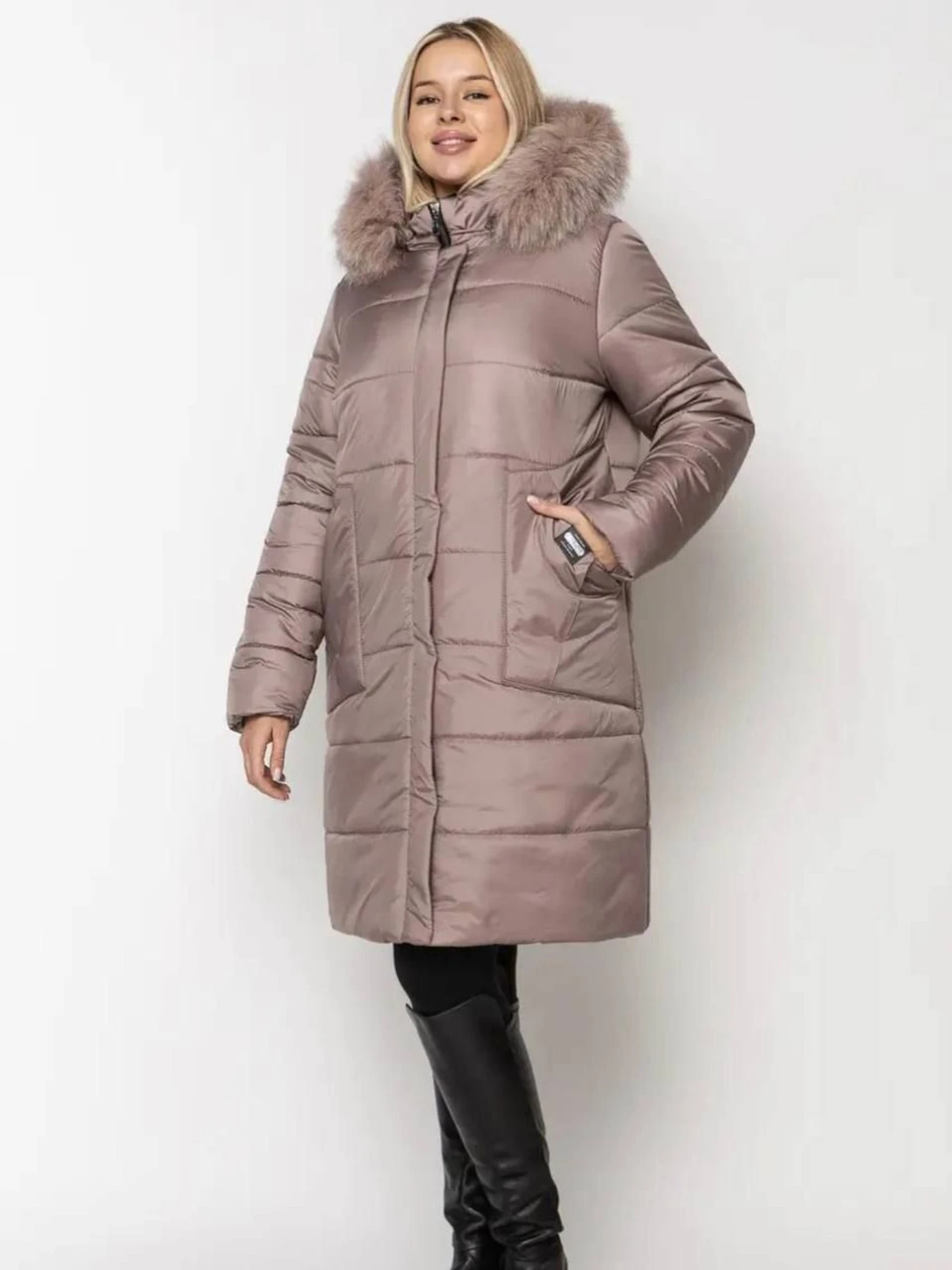 Куртки та дублянки UVENTUM модель LR-170-pes-BEI Куртки та дублянки UVENTUM модель LR-170-pes-BEI Фото