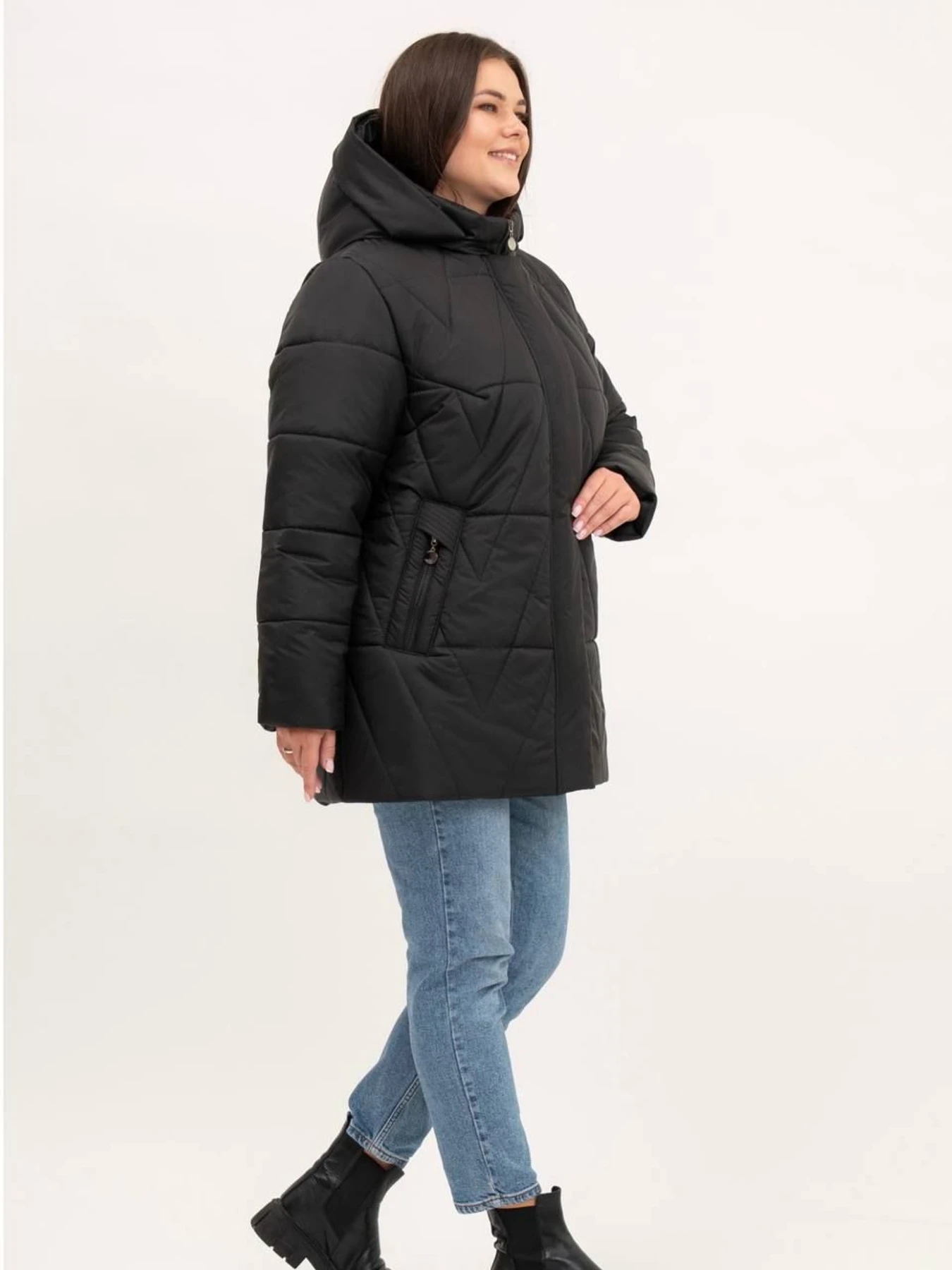 Куртки и дубленки UVENTUM модель LR-11-1-BLC Куртки и дубленки UVENTUM модель LR-11-1-BLC Фото