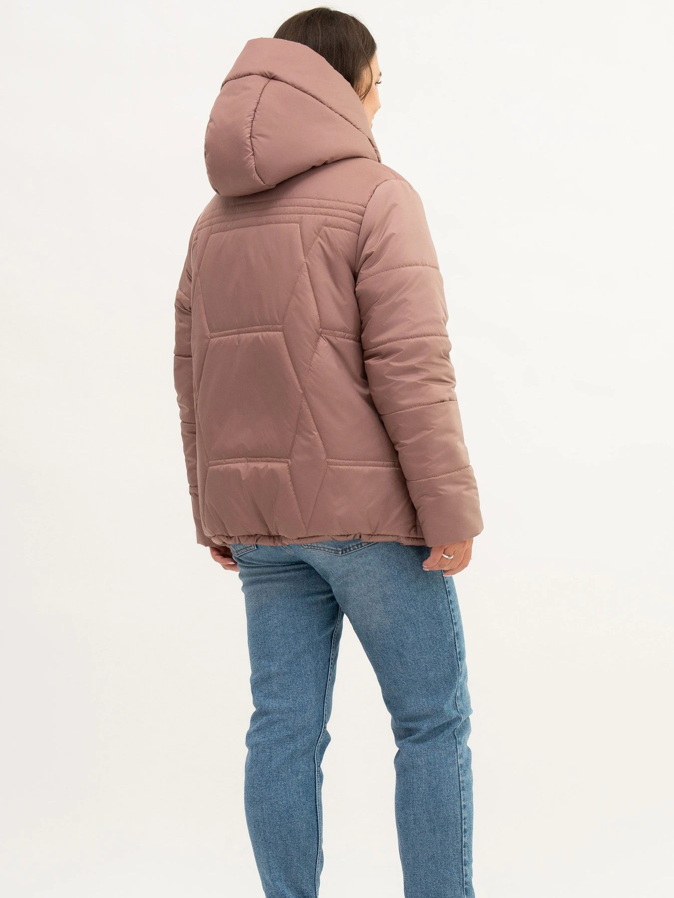 Куртки и дубленки UVENTUM модель LR-5-1-peach Фото
