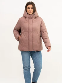Куртки и дубленки UVENTUM модель LR-5-1-peach Фото