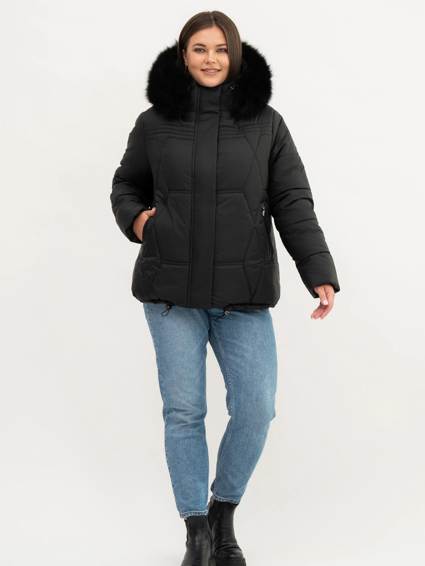 Куртки и дубленки UVENTUM модель LR-5-pes-BLC Фото