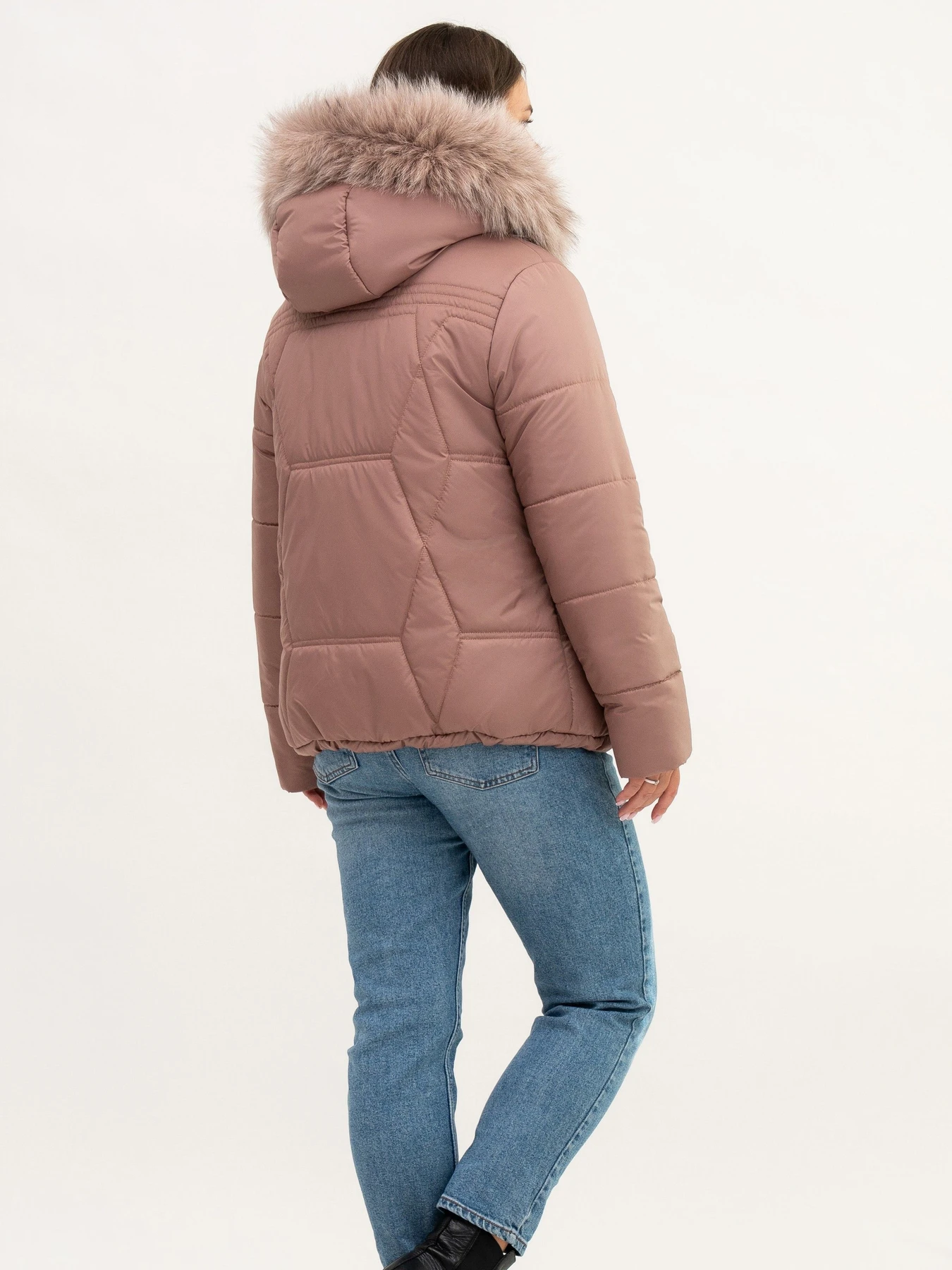 Куртки и дубленки UVENTUM модель LR-5-pes-peach Фото