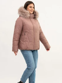 Куртки и дубленки UVENTUM модель LR-5-pes-peach Фото
