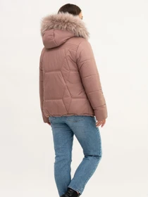 Куртки и дубленки UVENTUM модель LR-5-pes-peach Фото