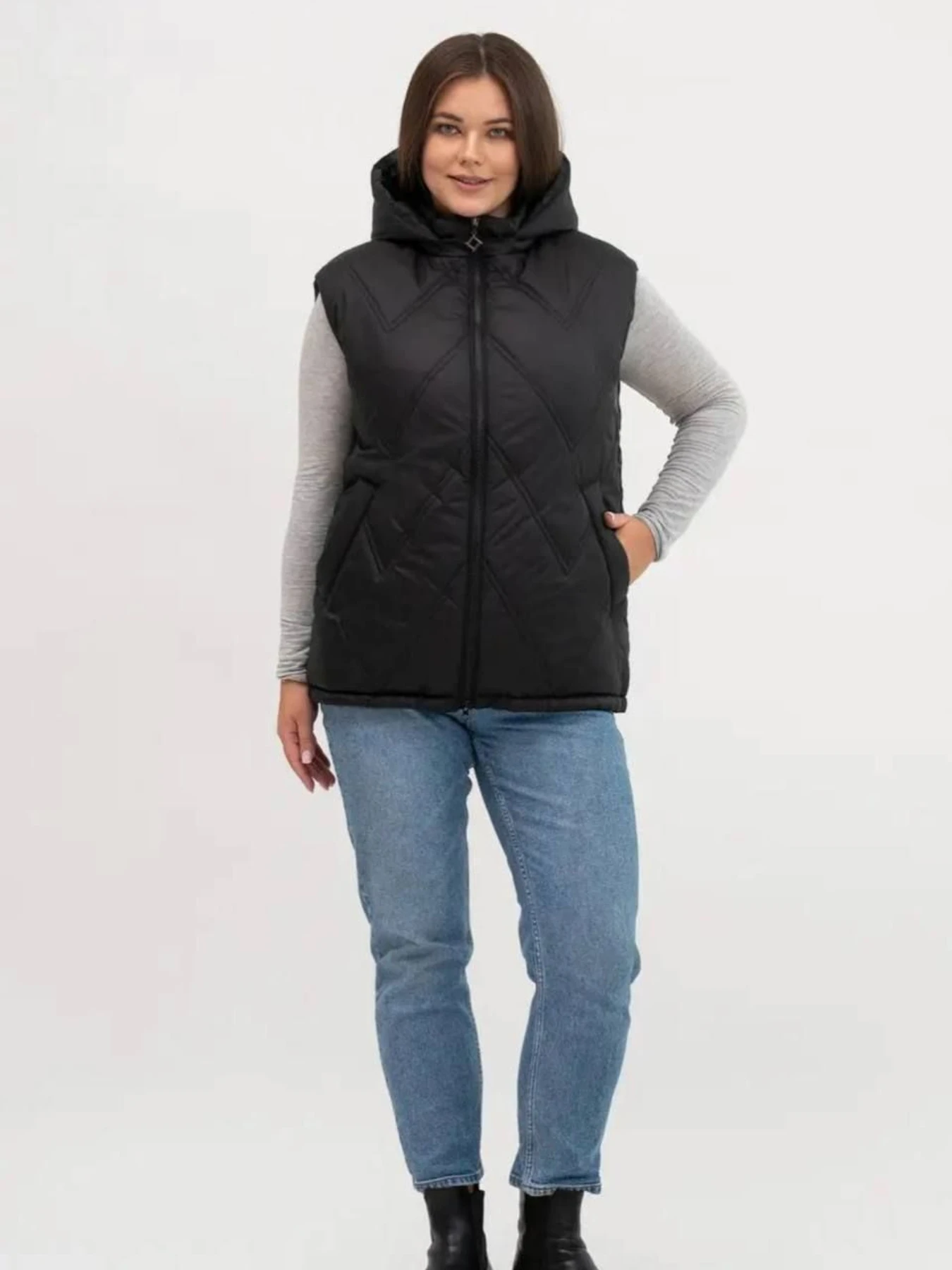 Куртки та дублянки UVENTUM модель LR-12vest-BLC Куртки та дублянки UVENTUM модель LR-12vest-BLC Фото