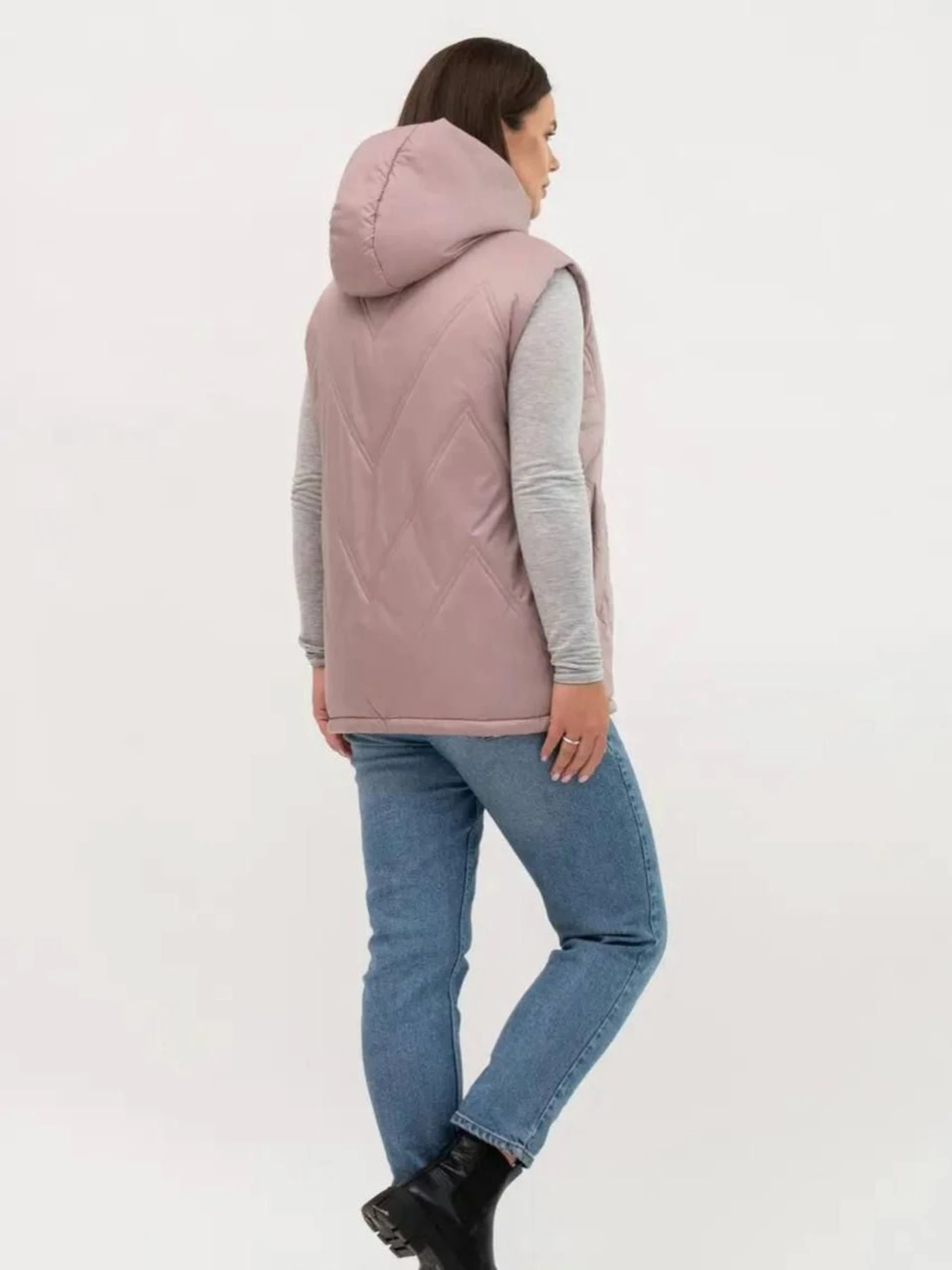 Куртки та дублянки UVENTUM модель LR-12vest-BEI Фото