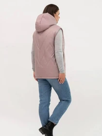 Куртки та дублянки UVENTUM модель LR-12vest-BEI Фото