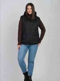 Куртки и дубленки UVENTUM модель LR-10-vest-BLC Фото