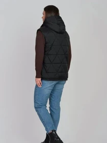 Куртки и дубленки UVENTUM модель LR-10-vest-BLC Фото