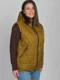 Куртки та дублянки UVENTUM модель LR-10-vest-mustard Фото