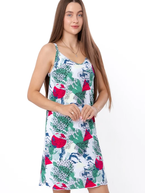 Одяг для дому та сну Носи своє модель 8419-002-abstrakcq-malina-mentol Фото