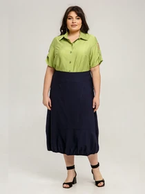 Юбки All Posa модель ap101464p-sinj Фото