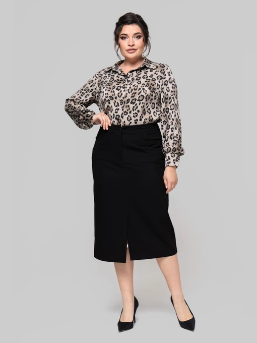 Сорочки All Posa модель ap102259p-leopard Фото