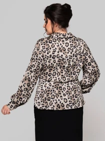 Рубашки All Posa модель ap102259p-leopard Фото