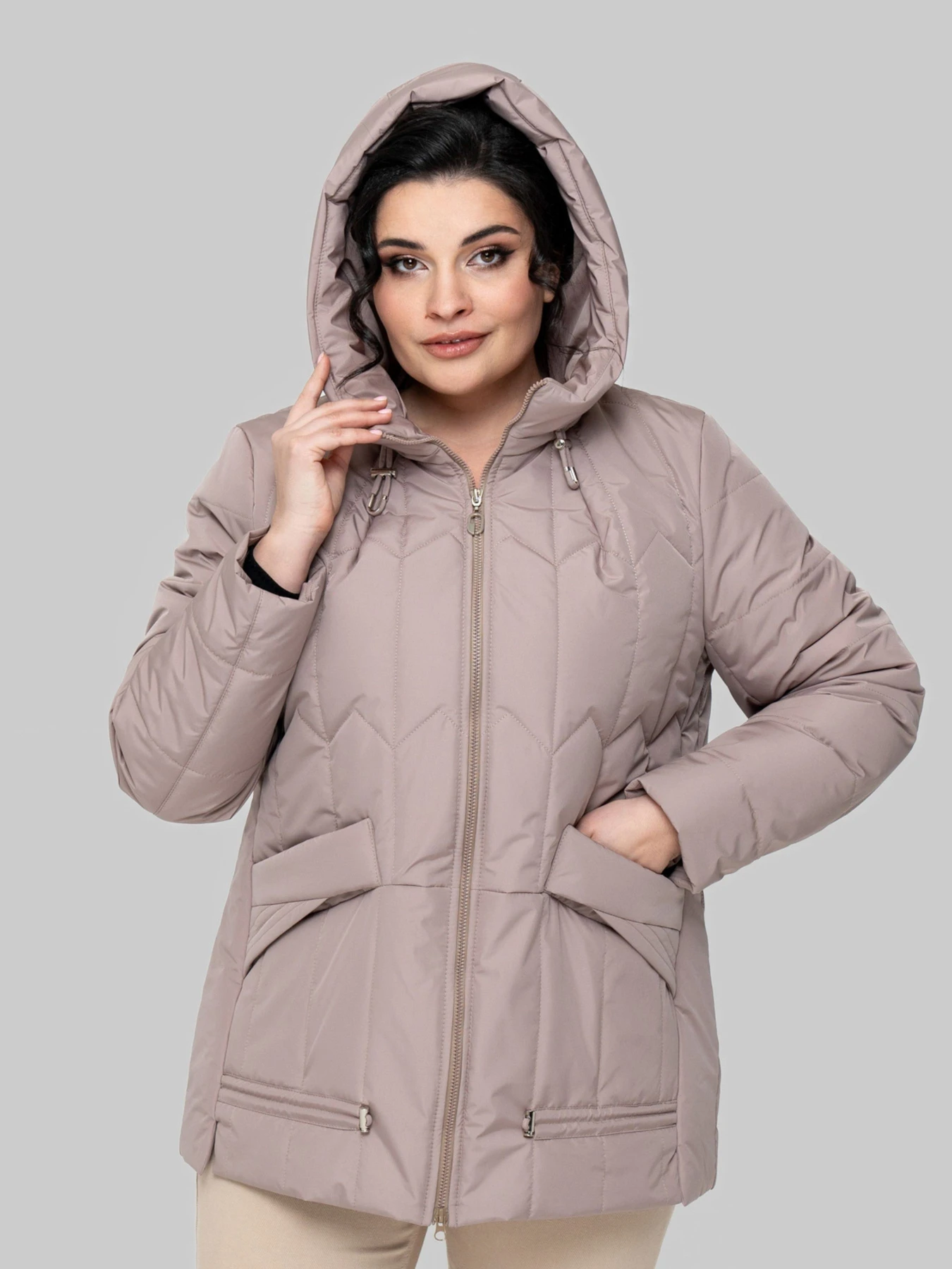 Куртки и дубленки All Posa модель ap102309p-dimchasta-troqnda Фото