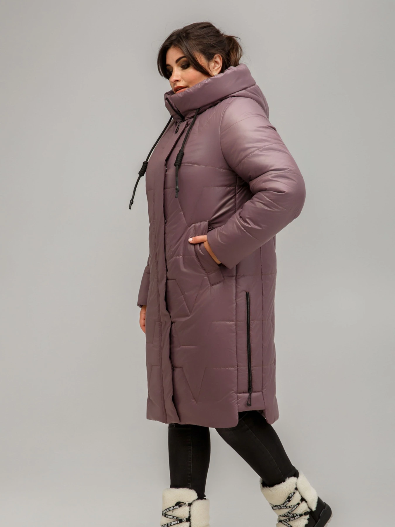 Куртки та дублянки All Posa модель ap101551p-dimchasta-troqnda Фото