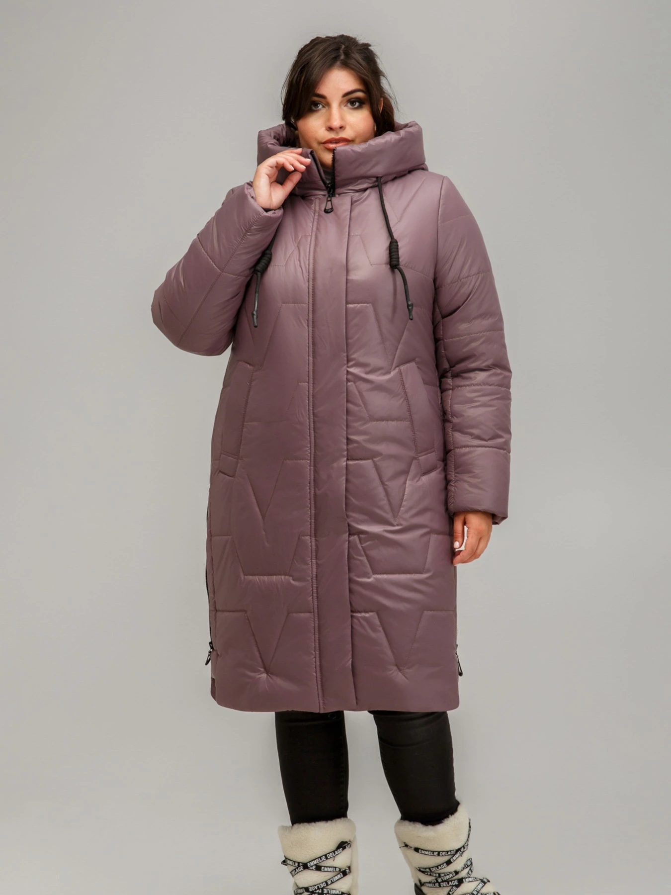 Куртки та дублянки All Posa модель ap101551p-dimchasta-troqnda Фото