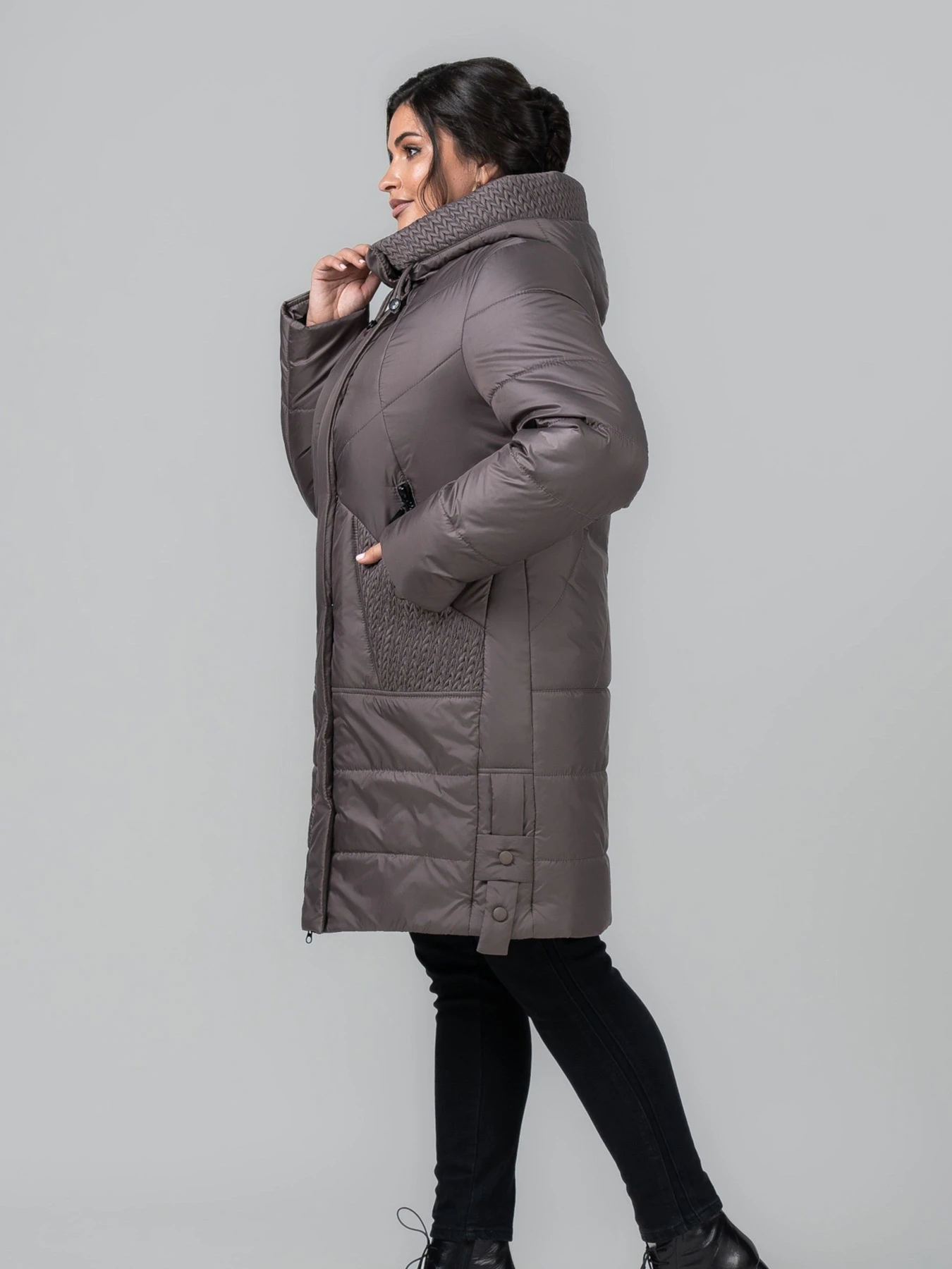 Куртки та дублянки All Posa модель ap102099p-dimchasta-troqnda Фото