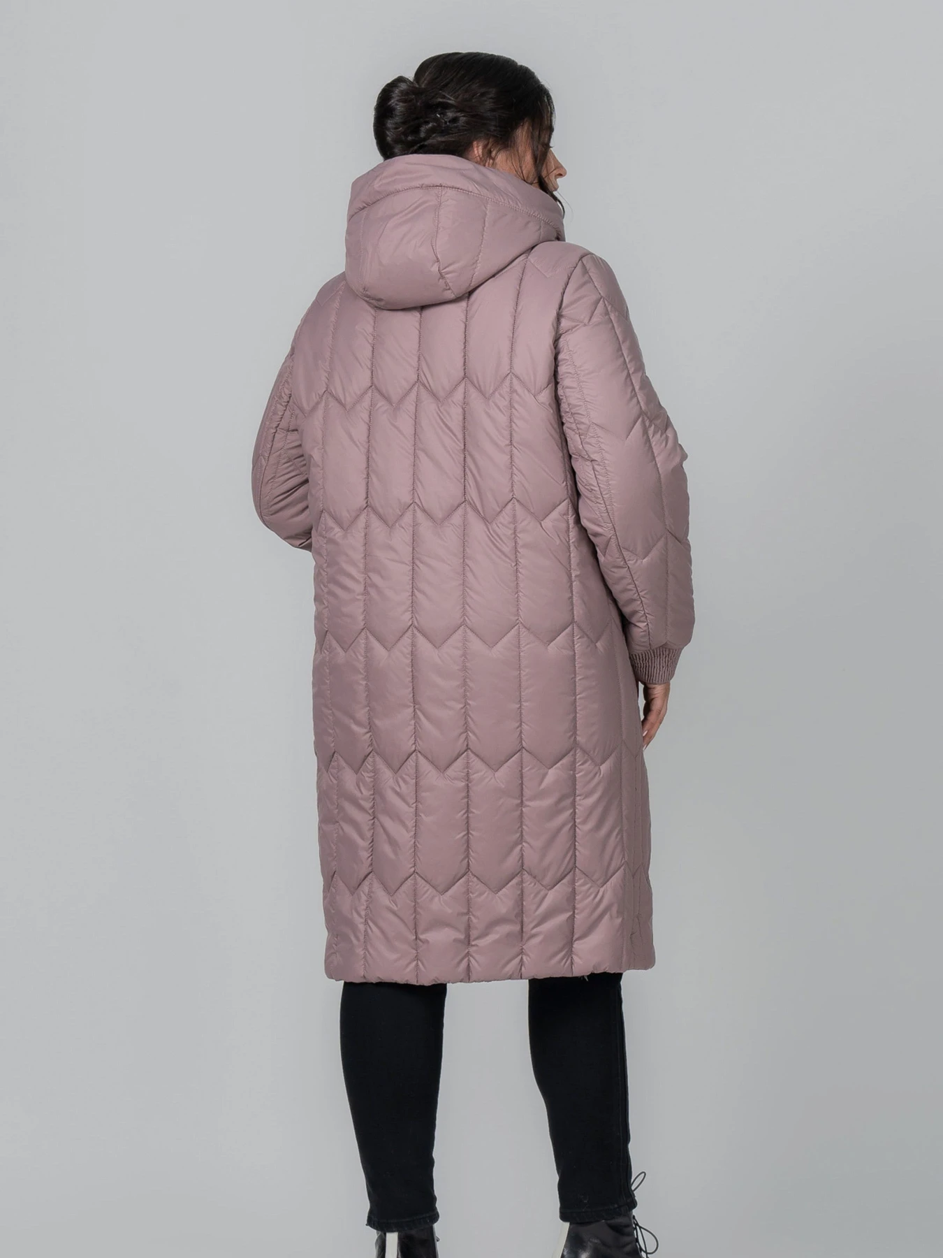 Куртки та дублянки All Posa модель ap102096p-dimchasta-troqnda-kremovij Фото