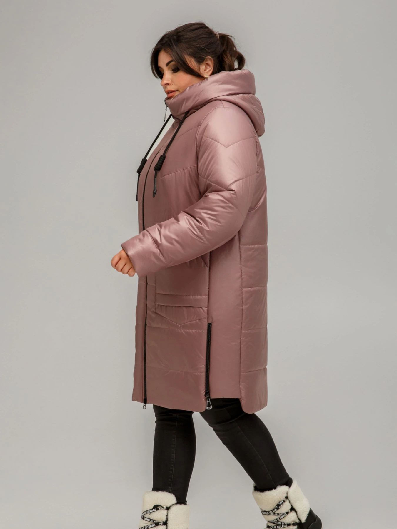 Куртки та дублянки All Posa модель ap1196-1p-dimchasta-troqnda Фото