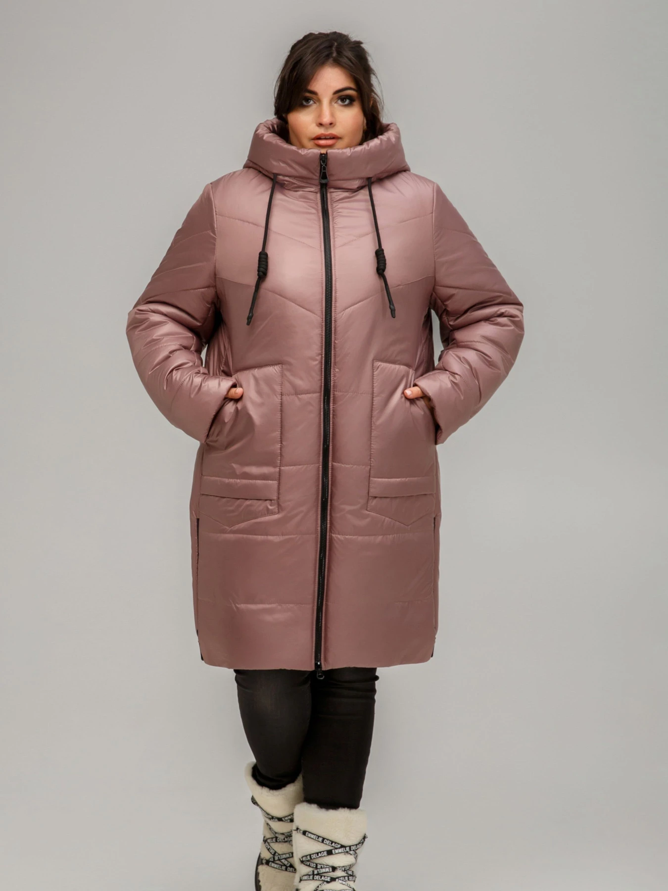 Куртки та дублянки All Posa модель ap1196-1p-dimchasta-troqnda Фото