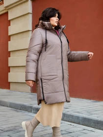 Куртки та дублянки All Posa модель ap1196-1p-dimchasta-troqnda Фото