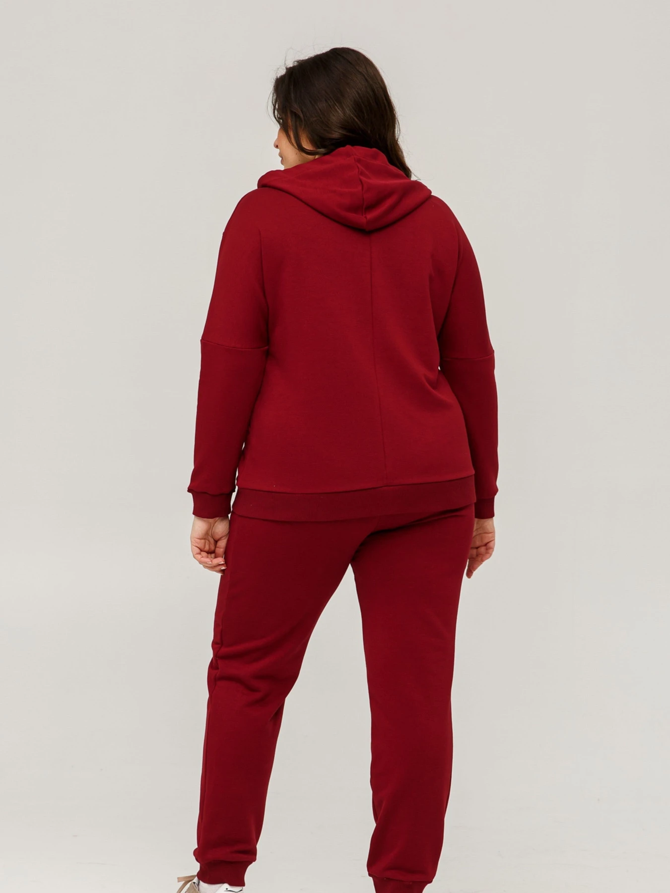 Костюми All Posa Комплект (кофта+штани) модель ap101438p-bordo Костюми All Posa Комплект (кофта+штани) модель ap101438p-bordo Фото