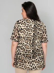 Рубашки All Posa модель ap101956p-leopard Фото