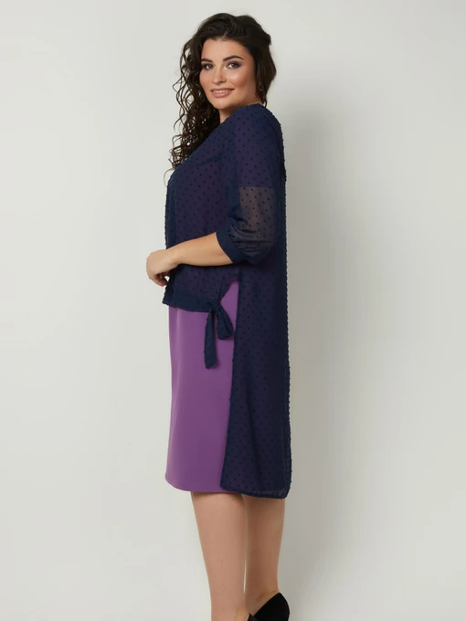 Сукні All Posa Комплект (накидка+сукня) модель ap100990p-buzok Фото