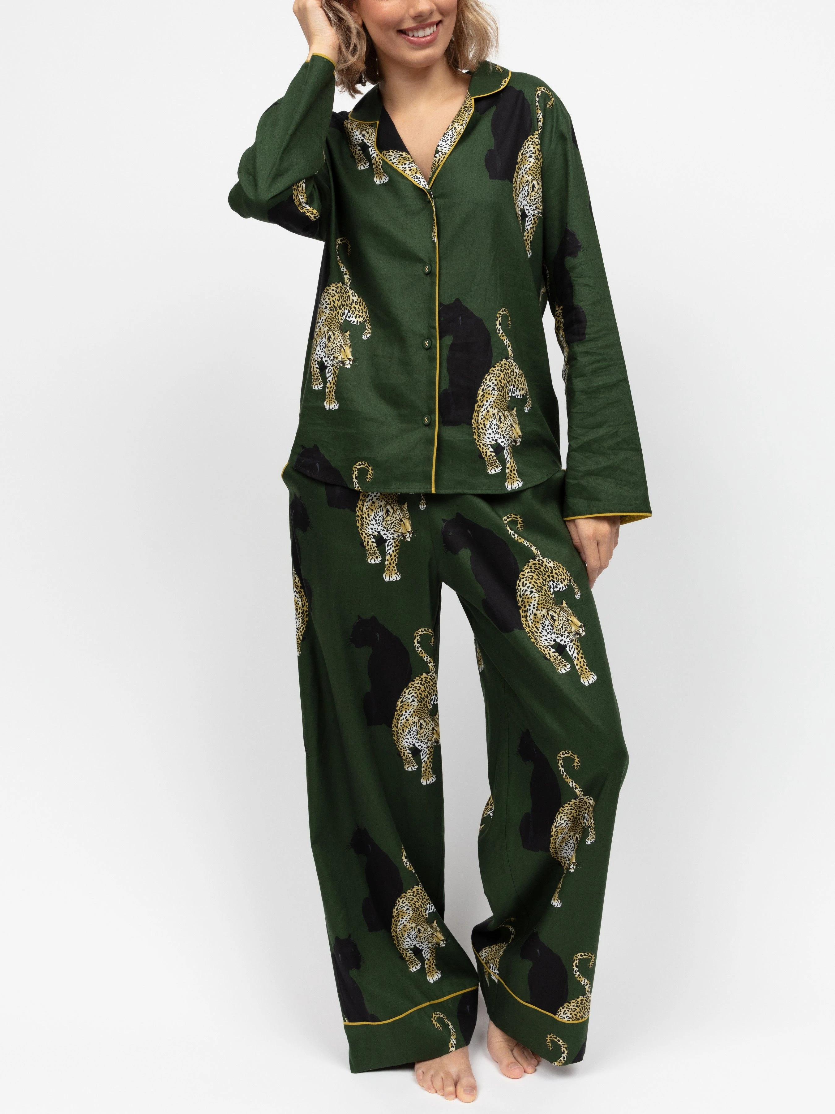 Жіноча Піжама CYBERJAMMIES Olive