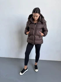 Куртки и дубленки UVENTUM модель Tecca-ek-brown Фото