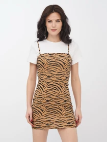 Платья H&M модель 101822abr_Бежевый Фото