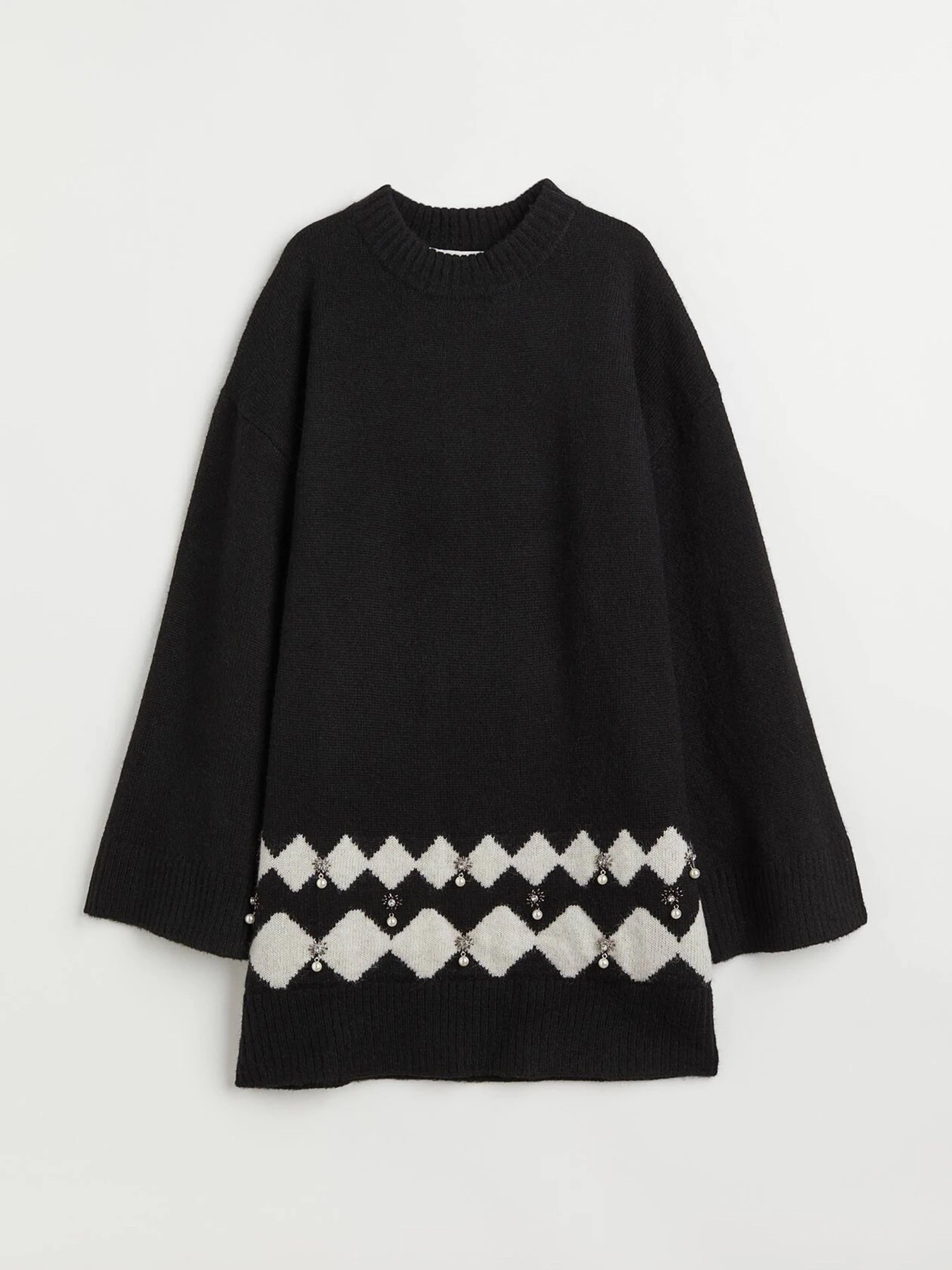 Платья H&M модель 1041549wer_Черно-белый Фото