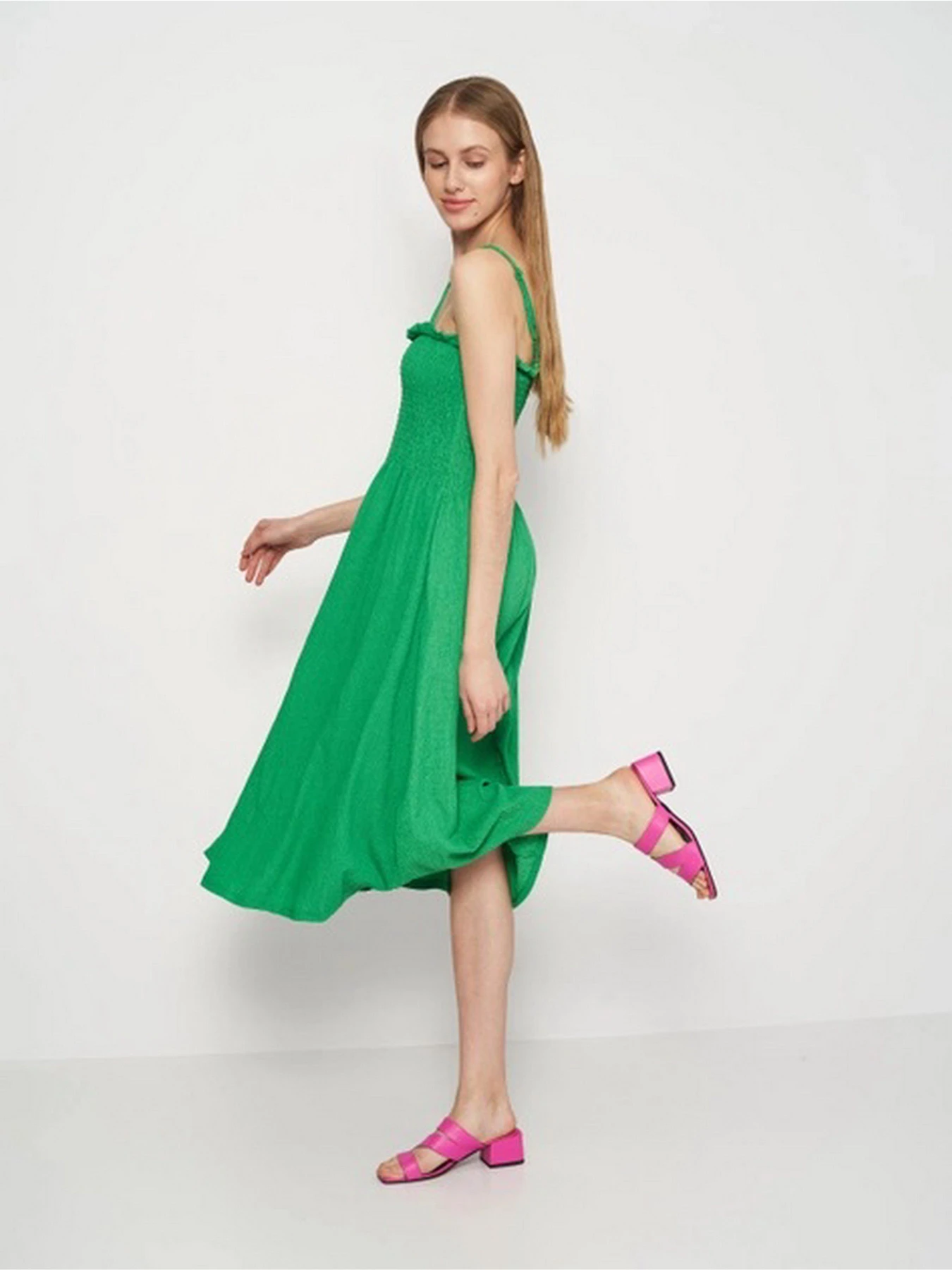 Платья H&M модель 1059067ral_Зеленый Фото