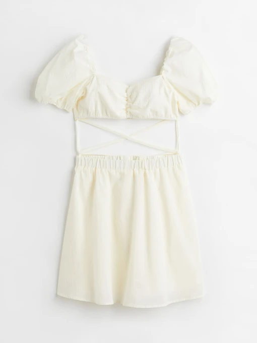 Платья H&M модель 10652795wer_Молочный Фото
