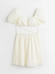 Платья H&M модель 10652795wer_Молочный Фото