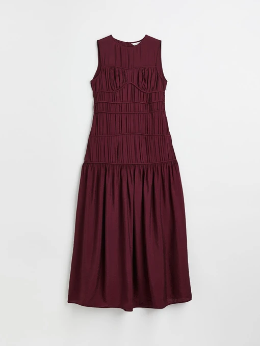 Платья H&M модель 1106092arl_Бордовый Фото