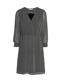 Платья H&M модель 12-4529835_черно-белый узор Фото
