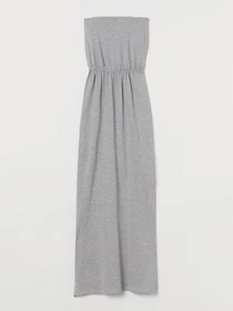 Платья H&M модель 2200941wer_Серый меланж Фото