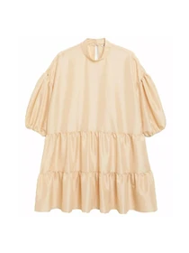 Платья Monki модель 2314582wer_Абрикосовый Фото