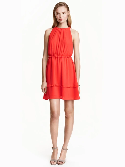 Сукні H&M модель 3644513RP12_коралловый Фото