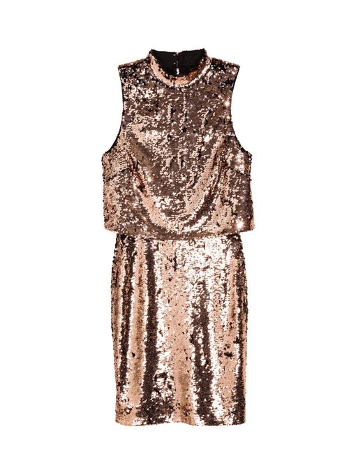 Платья H&M модель 4706664dm_Бронзовый Фото