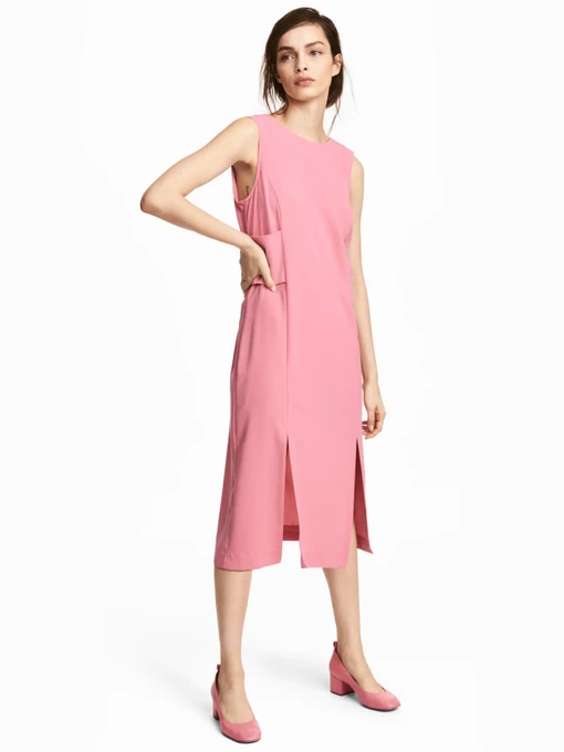 Платья H&M модель 4836335dlog_Розовый Фото